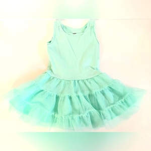 Mint Petticoat Sleeveless Style‎ Dress with Tulle Tutu Skirt Old Navy 18m